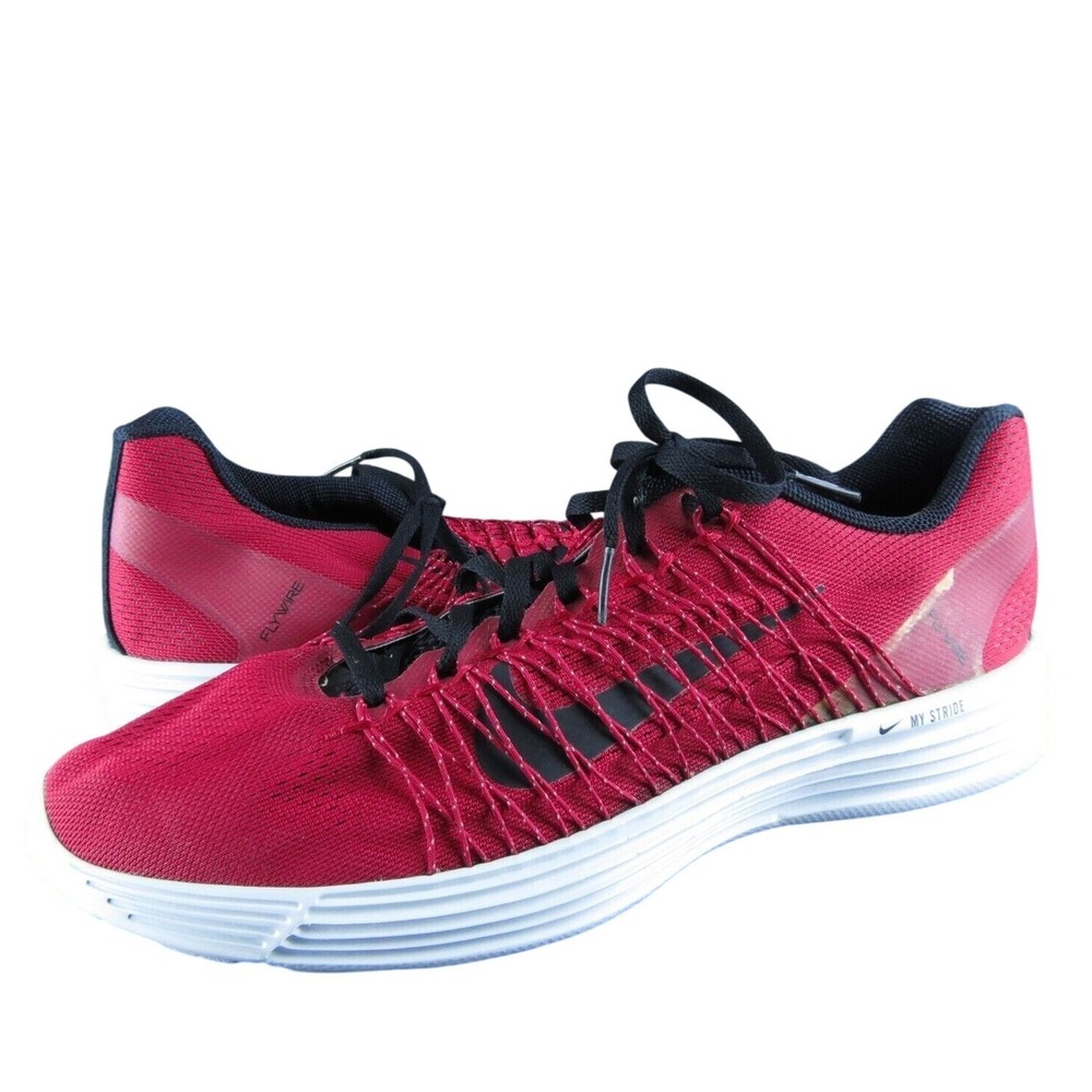 Nike Men's My Stride Racer Sneaker Red Fabric Size 11.5M Used 2025